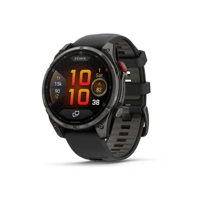 Garmin Fenix 8 Smartwatch, 1.4'', 47 mm, grey-black