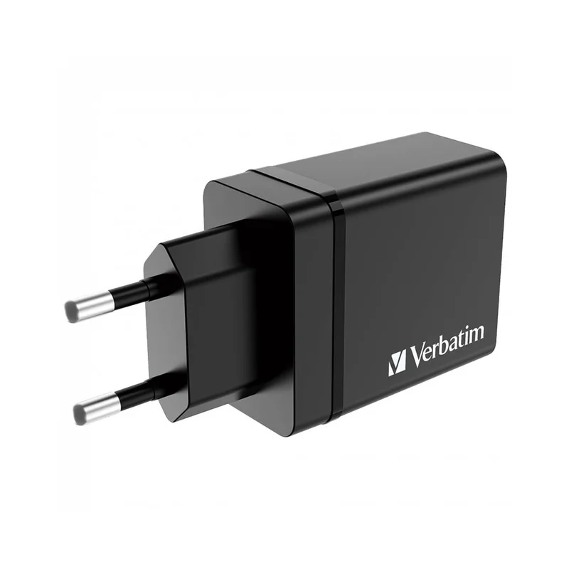 Адаптер Verbatim, 4 порта 3хUSB Type-A, 1xUSB Type-C, 30 W