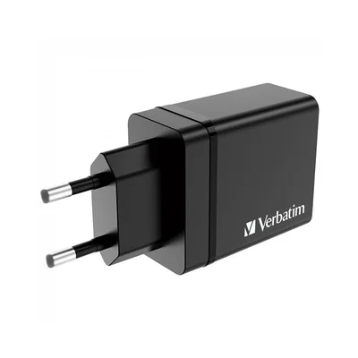 Адаптер Verbatim, 4 порта 3хUSB Type-A, 1xUSB Type-C, 30 W