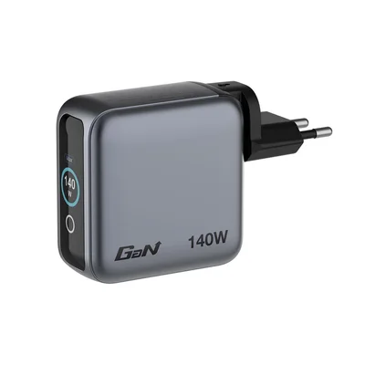 Зарядно устройство Verbatim Mini, GaN, 140 W