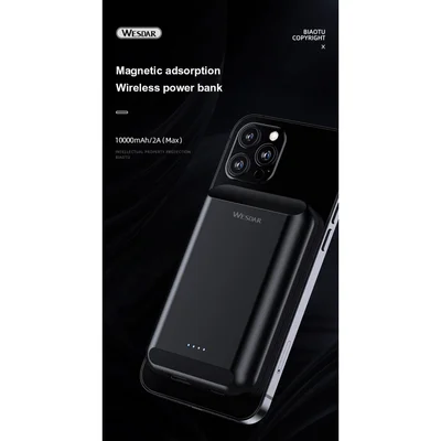 External battery Wesdar S293, 5000 mAh, black