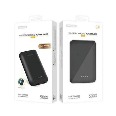 External battery Wesdar S293, 5000 mAh, black