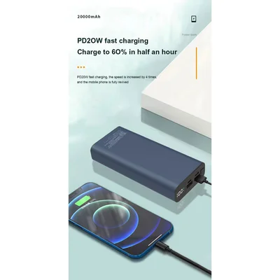 External battery Wesdar S301, 20000 mAh, green