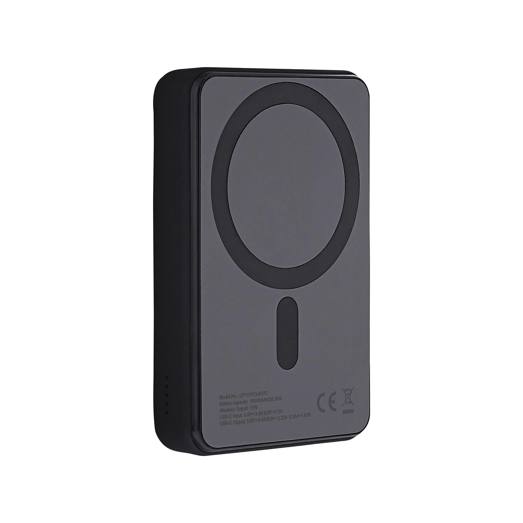 External battery TNB Magsafe, 10000 mAh, 20 W, USB Type-C, black