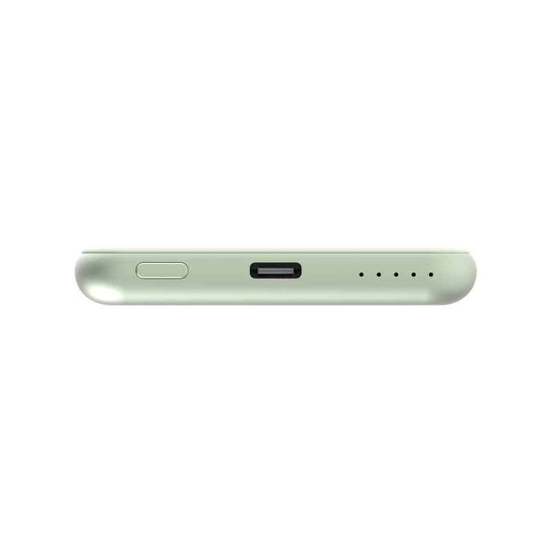 Външна батерия Verbatim Charge 'n' Go, магнитна, 5000 mAh, USB Type-C, зелена