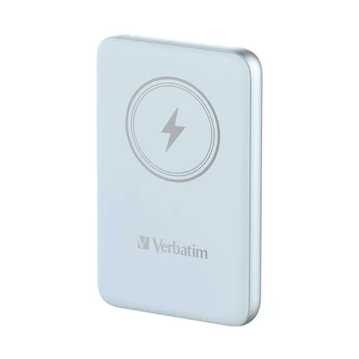 External battery Verbatim Charge 'n' Go, magnetic, 10000 mAh, USB Type-C, blue