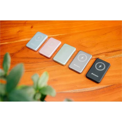 External battery Verbatim Charge 'n' Go, magnetic, 10000 mAh, USB Type-C, blue