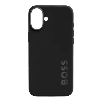 Hugo Boss Phone case, for iPhone 16 Plus, black