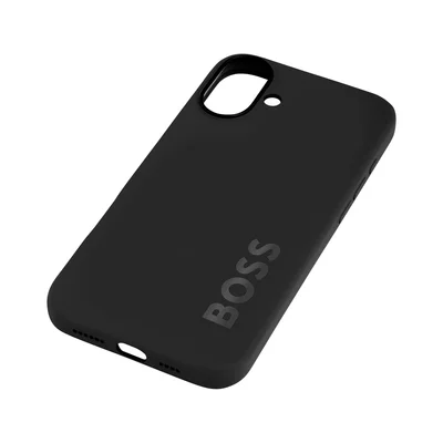 Hugo Boss Phone case, for iPhone 16 Plus, black