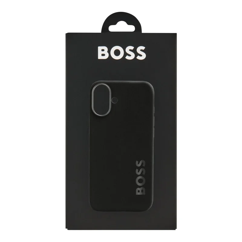 Hugo Boss Phone case, for iPhone 16 Plus, black