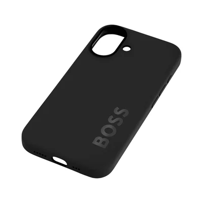 Hugo Boss Phone case, for iPhone 16, black