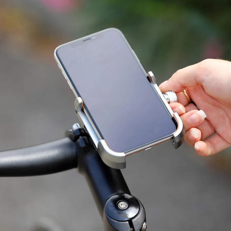 Phone stand TNB Urban Retro, for bike, gray