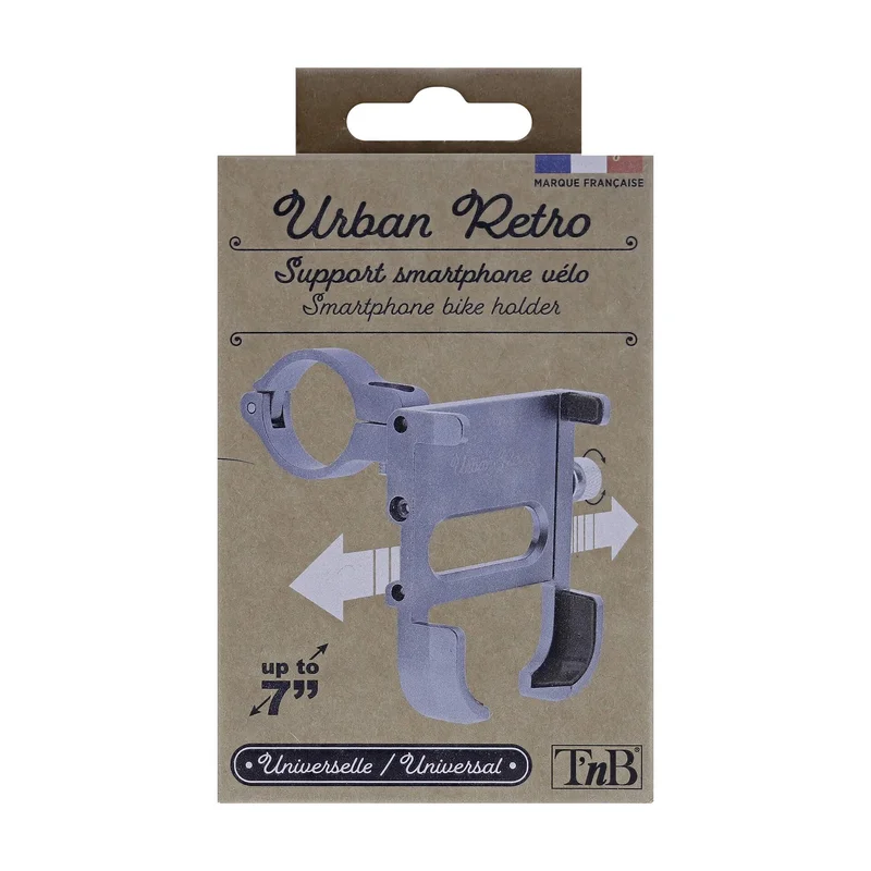 Phone stand TNB Urban Retro, for bike, gray