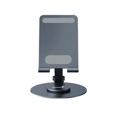 Stand for phone Genius G-Stand M100, aluminum, minimum diagonal 4'', gray