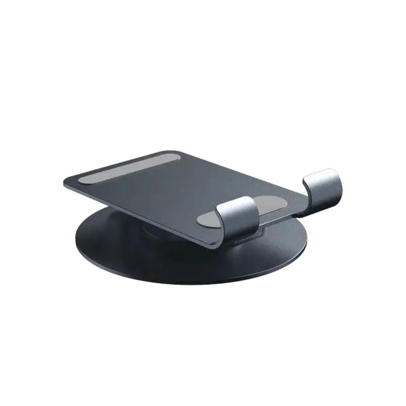 Stand for phone Genius G-Stand M100, aluminum, minimum diagonal 4'', gray
