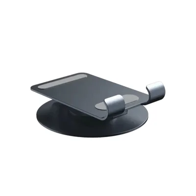 Stand for phone Genius G-Stand M100, aluminum, minimum diagonal 4'', gray