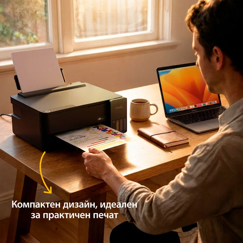 EPSON ECOTANK L1350 INKJET PRINTER, A4, WI-FI
