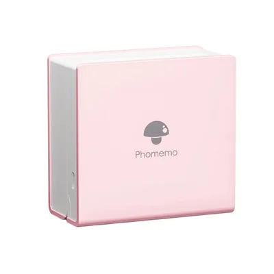 Printer Phomemo M02-PK, portable, mini, without ink, maximum width of label 53 mm, pink
