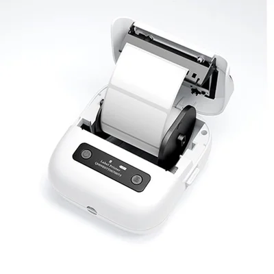 Принтер Phomemo M220-WH, мини, без мастило, максимална широчина на етикета 75 mm, бял