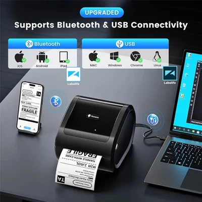 Принтер за етикети Phomemo D520BT-BK