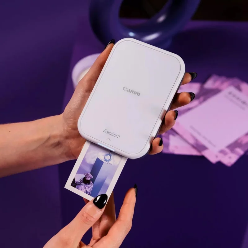 Instant Photo Printer Canon Zoemini 2, Portable, White