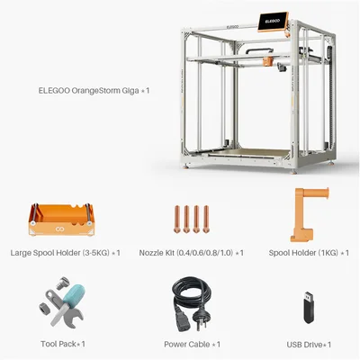 3D принтер Elegoo OrangeStorm Giga FDM
