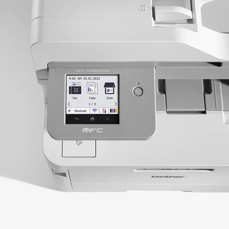 Лазерно мултифункционално устройство Brother MFC-L8390CDW, 4 в 1, А4, Wi-Fi