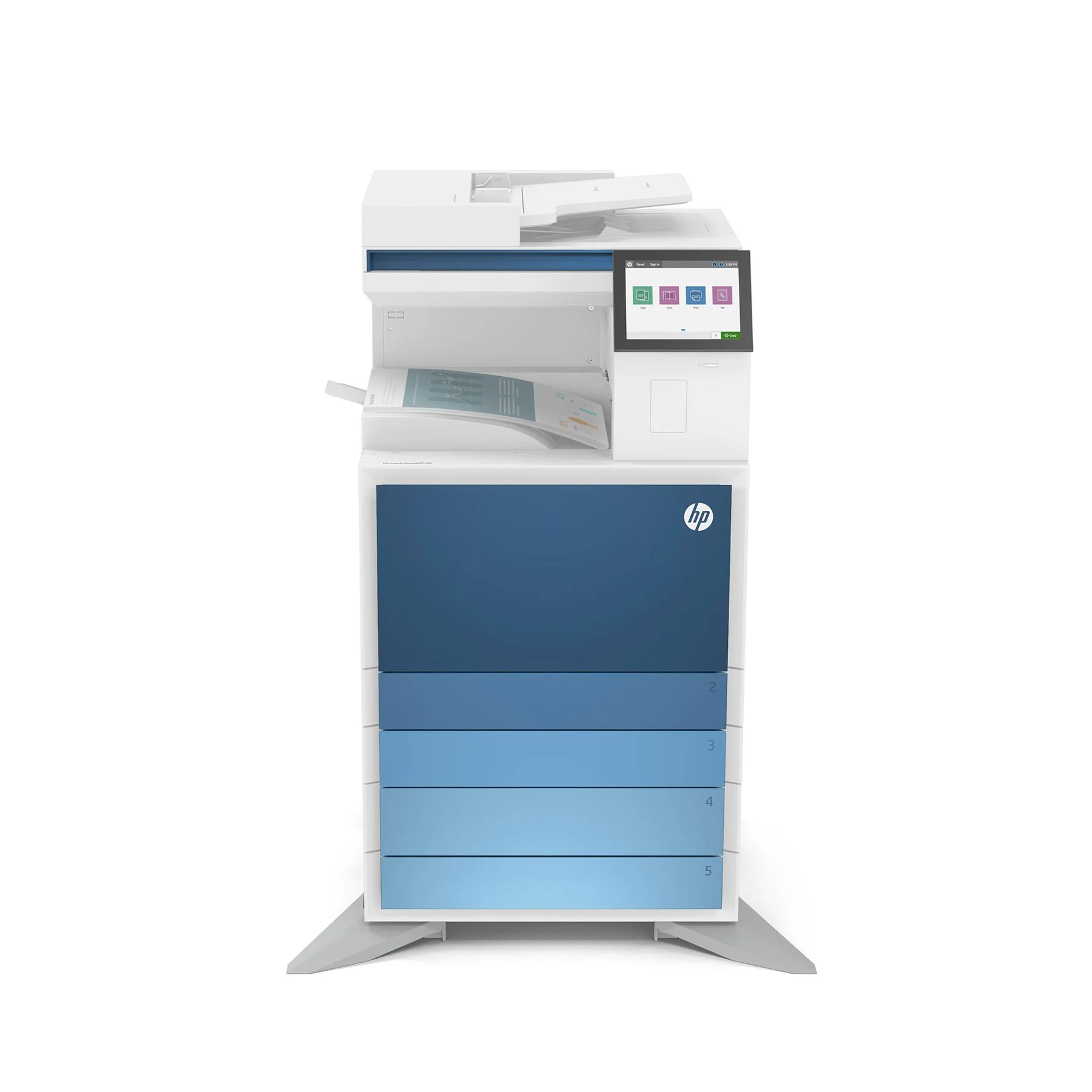 Laser Printer HP Color LaserJet Managed MFP E785DN, 3 in 1, A3, color