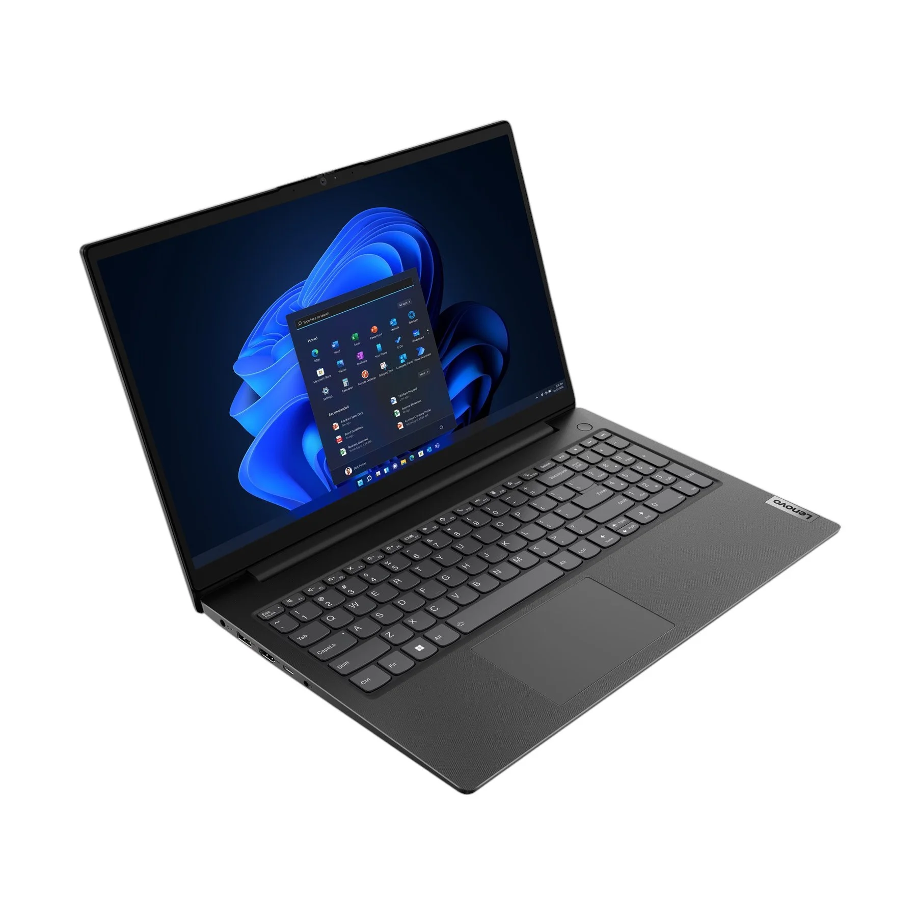 Лаптоп Lenovo V15 G4, 15.6'', FullHD, Intel Core i7, 512 GB SSD, 16 GB RAM, Intel Iris Xe Graphics, RJ-45