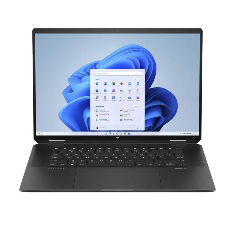 Laptop HP Spectre X360, 16'', Touch NBU7, Intel Core Ultra 7, 2 TB SSD, 16 GB RAM, Windows 11 Home, Intel Arc Graphics, black