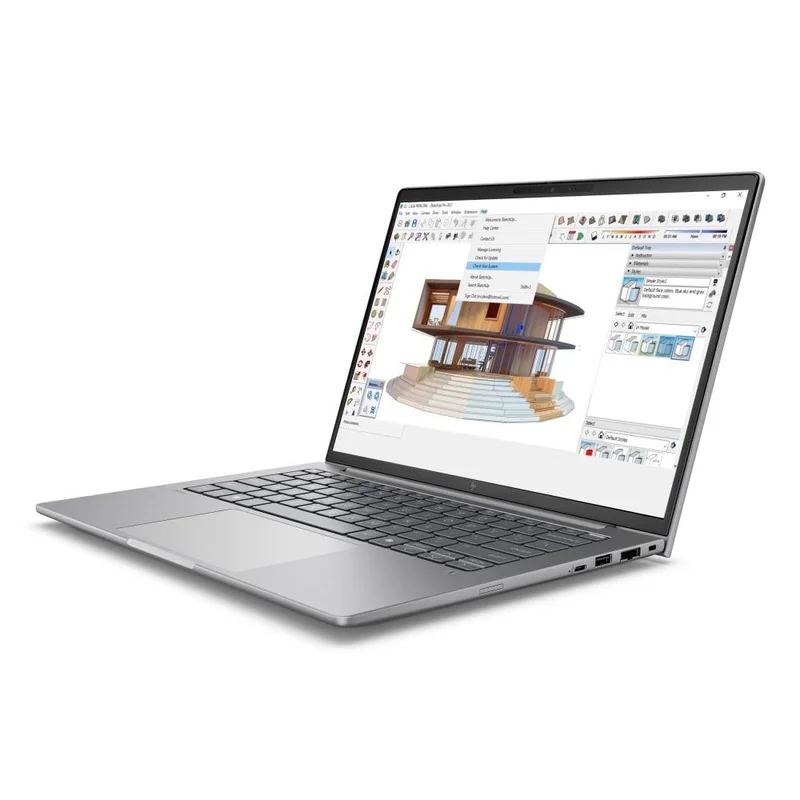 Laptop HP Zbook 8 G1I, 14'', 120 Hz, Intel Core Ultra 7, 1 TB SSD, 32 GB RAM, Windows 11 Pro, NVIDIA RTX 500 Ada, silver