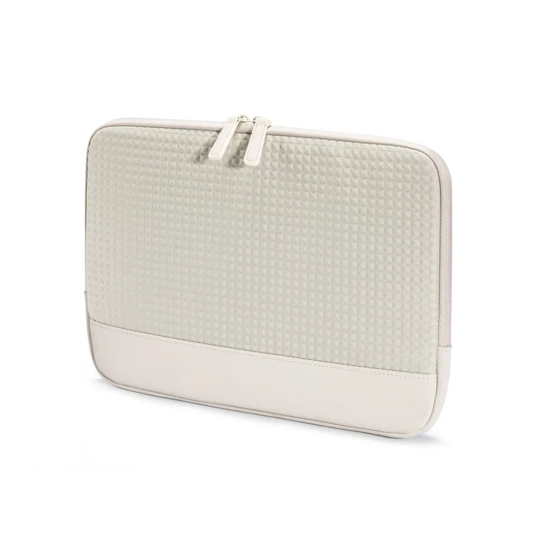 Kingsons Pure Elegance Laptop Sleeve, 14", beige