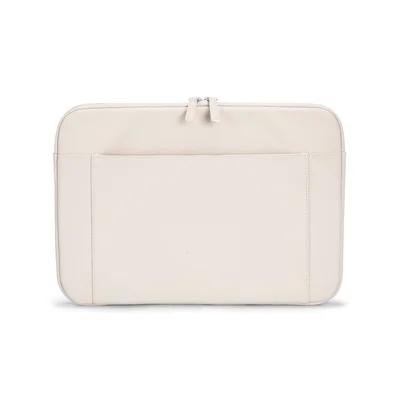 Kingsons Soft Touch Laptop Sleeve, 16", beige