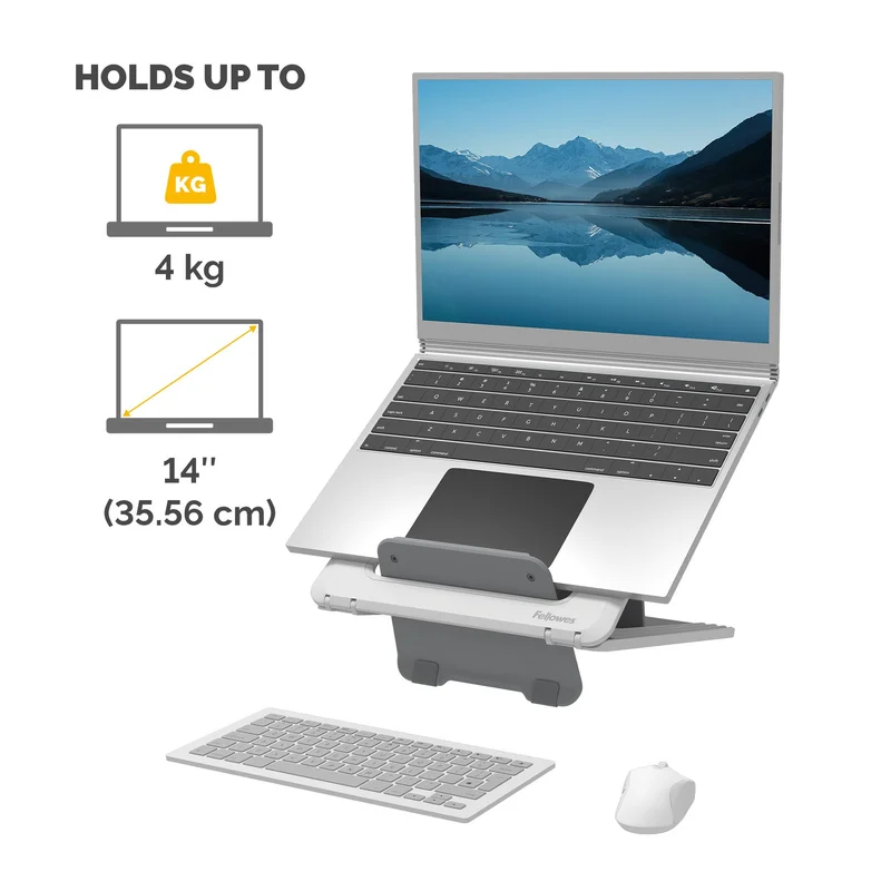 Fellowes Breyta laptop stand, white