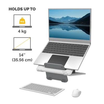Fellowes Breyta laptop stand, white