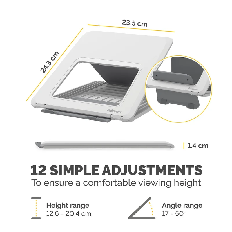 Fellowes Breyta laptop stand, white