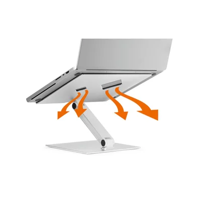 Laptop Stand Durable Rise, Silver