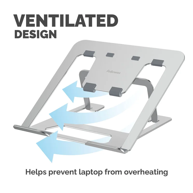 Fellowes Alumia Laptop Stand, Grey