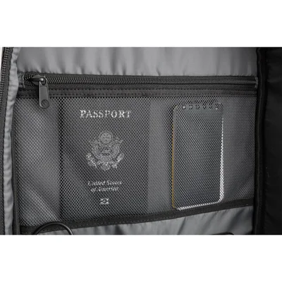 Backpack for laptop Kingsons Silhouette, 15.6'', 23 L, black