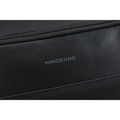 Laptop bag Kingsons Eclipse, 15.6'', 13 L, black