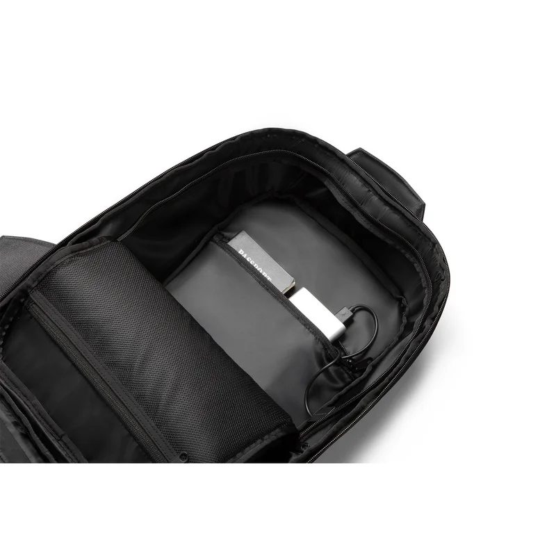 Backpack for laptop Kingsons Shadow Pro, 15.6'', waterproof polyester/PVC coating, 20 L, black