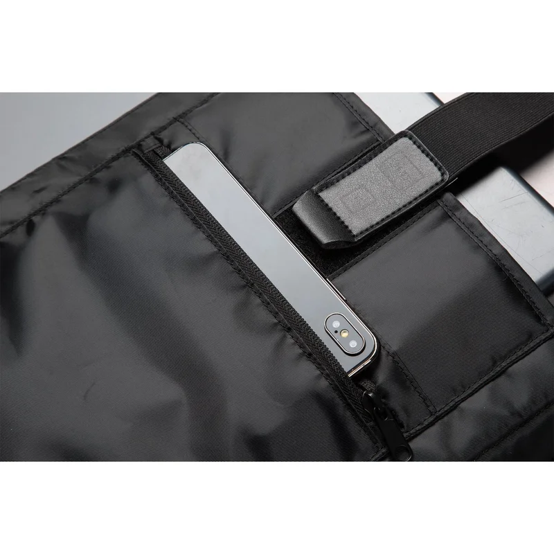 Backpack for laptop Kingsons Shadow Pro, 15.6'', waterproof polyester/PVC coating, 20 L, black