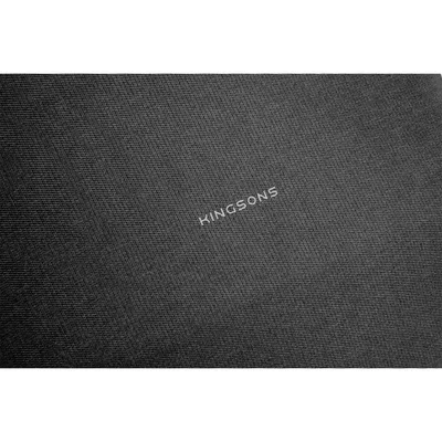Backpack for laptop Kingsons Shadow Pro, 15.6'', waterproof polyester/PVC coating, 20 L, black