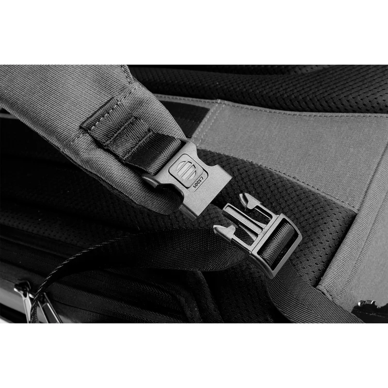 Backpack for laptop Kingsons Shadow Pro, 15.6'', waterproof polyester/PVC coating, 20 L, black