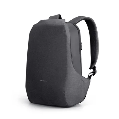 Backpack for laptop Kingsons Shadow Pro, 15.6'', waterproof polyester/PVC coating, 20 L, black