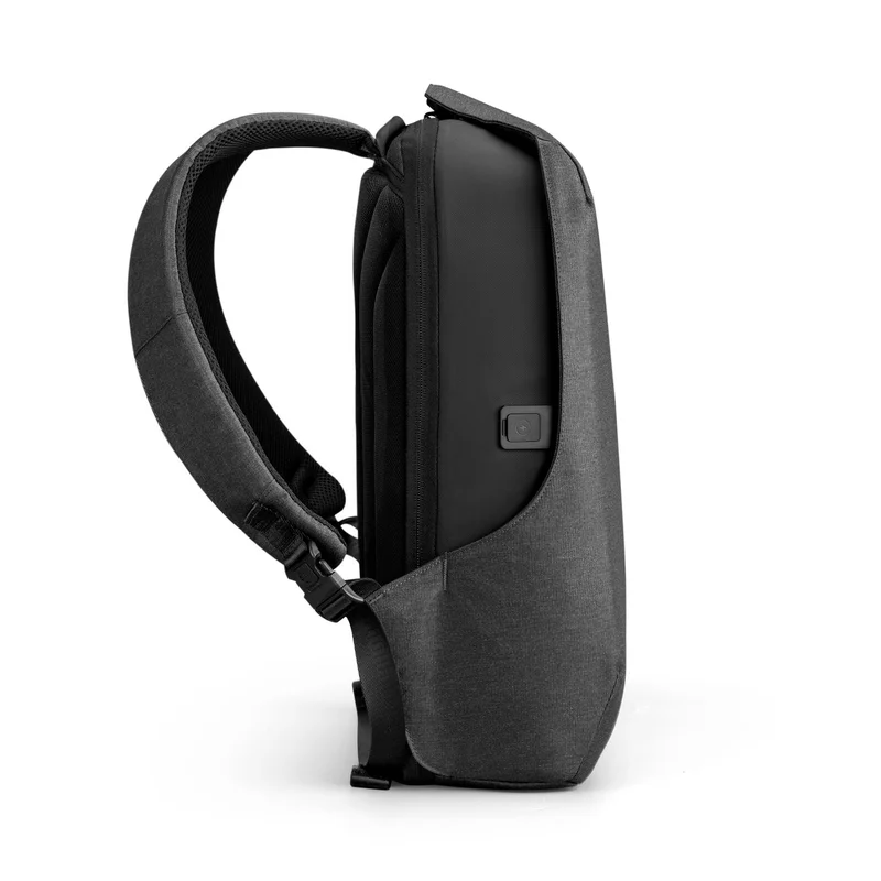 Backpack for laptop Kingsons Shadow Pro, 15.6'', waterproof polyester/PVC coating, 20 L, black