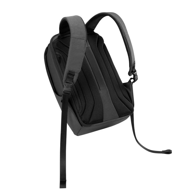 Backpack for laptop Kingsons Shadow Pro, 15.6'', waterproof polyester/PVC coating, 20 L, black
