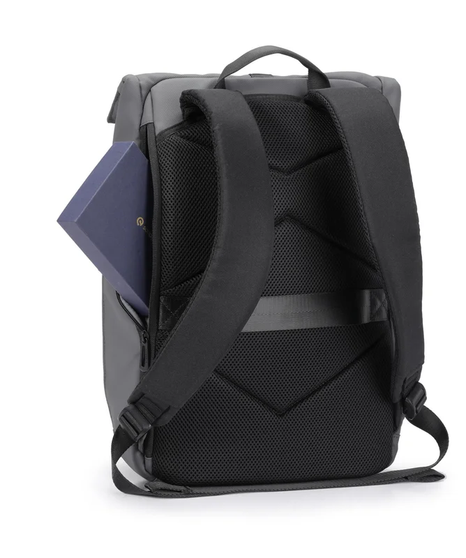 Backpack for laptop Kingsons Nomad X, 15.6'', waterproof polyester/PVC coating, 20 L, dark gray