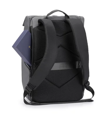 Backpack for laptop Kingsons Nomad X, 15.6'', waterproof polyester/PVC coating, 20 L, dark gray