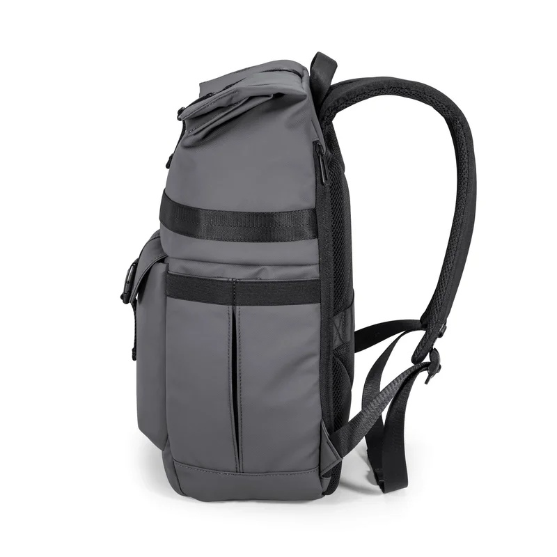 Backpack for laptop Kingsons Nomad X, 15.6'', waterproof polyester/PVC coating, 20 L, dark gray